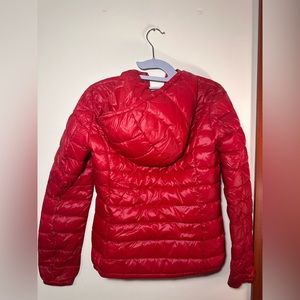 Benetton Soft Light Down Jacket with the hood Size 2